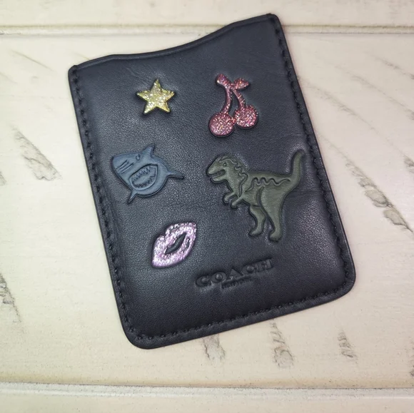 COACH Boxed Phone Pocket Sticker (Style No: 23727B), NWT - Picture 4 of 9